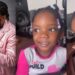 “They grow so fast” – Fans react to adorable video of Adekunle Gold’s daughter, Deja singing his latest song (Watch)