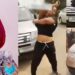 Mixed reactions as actress, Bimbo Akisanya creates a scene on the street as she celebrates Tinubu’s victory (Video)