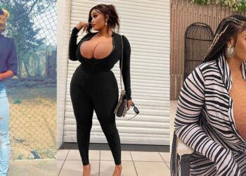 “How come?” – Throwback photos of busty influencer, Ada La Pinky causes massive stir