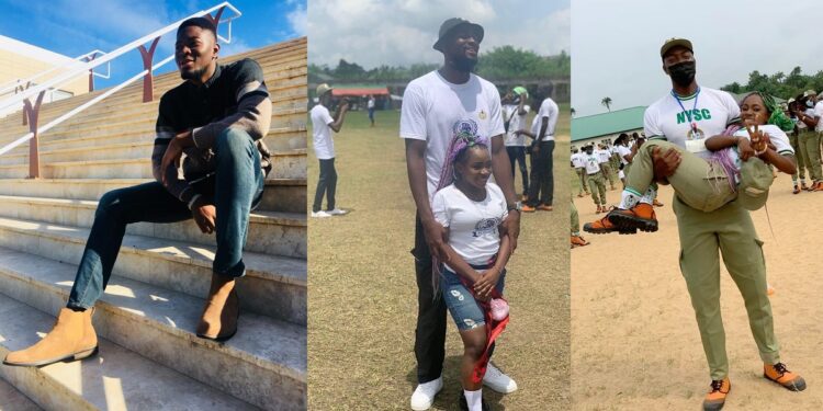 “Diminutive ex-corper not my girlfriend, she’s just chasing clout” – Man breaks silence