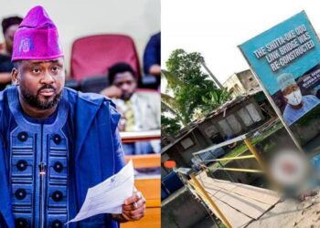 “It cost 800K” – Desmond Elliot speaks on his wooden bridge project for his constituents