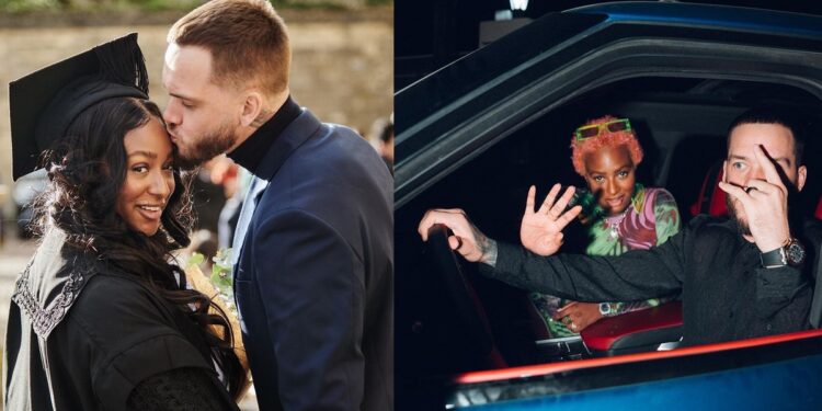 “I’m so blessed to have you as my future husband” – DJ Cuppy writes as she celebrates fiancé Ryan Taylor on his 30th birthday
