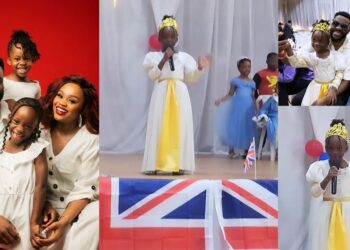 “Na her papa born am” – Media personality, Ebuka gushes over daughter as she hosts school presentation (Video)