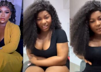 “Stop harassing me over my breast, the oppression is too much” – Actress Destiny Etiko cries out (Video)