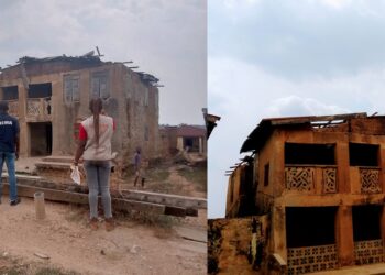 Many rendered homeless as rainstorm destroys houses in Ekiti