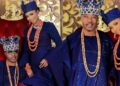 Oluwo of Iwo and wife, Queen Firdaus welcome first child