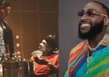 Wizkid’s baby mama under fire for promoting “More Love Less Ego” on Davido’s album release day