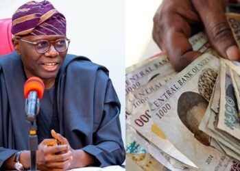 “Any bank branch that refuses to accept or dispense old notes will be shut down” – Lagos state governor, Babajide Sanwo-Olu, warns