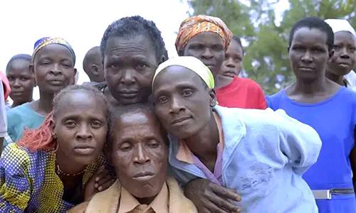 Kenya man with eight wives,