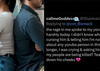 “I might end up p0isoning him with the way I feel” – Igbo woman reveals how the alleged attack on Igbos is affecting her marriage to a Yoruba man