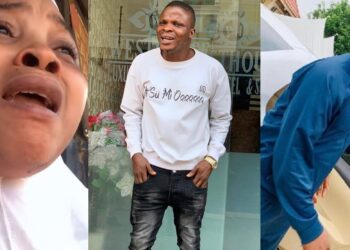 “He left home without his phone since Sunday” – Wife cries out as comedian, Ijoba Lande is declared missing (Video)