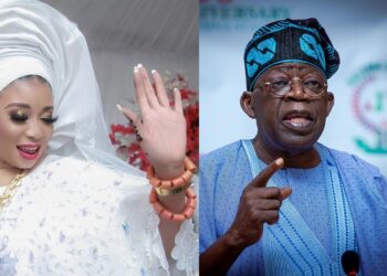 “My Mentor won because of his work and love for youths and elders” – Actress Liz Anjorin celebrates Tinubu’s victory