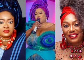 Foluke Daramola reacts