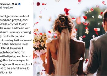 “He was a virgin and I was not” – Lady reveals how she fasted and asked God to erase memories of the other men she’d been with.