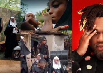 “Some things should be off limits” – BNXN under fire for featuring ‘smoking nuns’ in new music video (Watch)