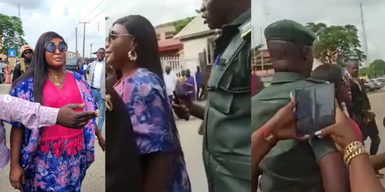Relationship expert, Blessing Okoro arrested by FCID (Video)