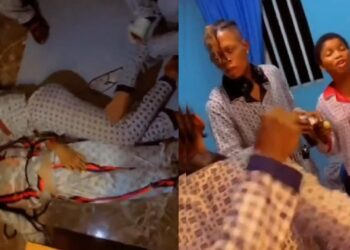 Viral Video of Young party guests ‘misbehaving’ after getting high at pajamas party