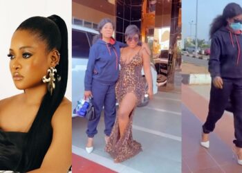 BBNaija star, Phyna reacts after she was dragged over her outfit during link-up with Destiny Etiko
