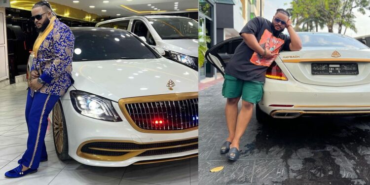 Reality star, Whitemoney reveals his source of income amid speculations trailing his new multi-million Maybach Benz (Video)
