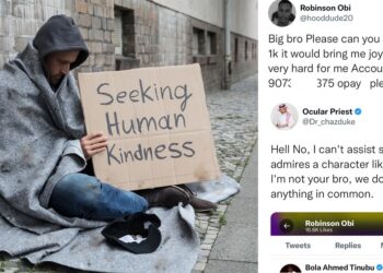 Nigerian man refuses