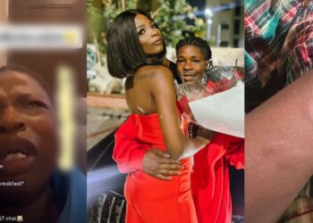 “After all I’ve done for you” – James Brown’s sister, Gracious in tears as she calls out her boyfriend for alleged abuse, r@pe (Video)