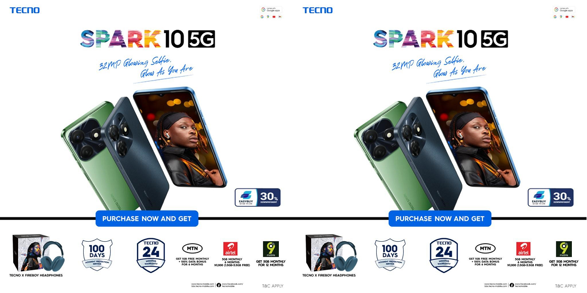 TECNO Spark 10 Series