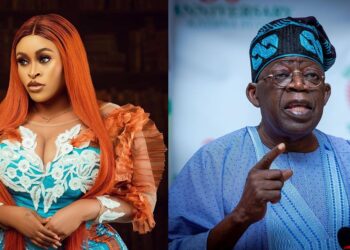 “Until you talk the one wey go land you for prison” – Reactions as actress, Sarah Martins shares chilling dream about Tinubu