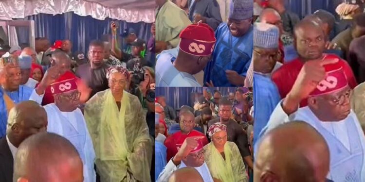 Video of Tinubu dancing after being declared President-Elect (Watch)