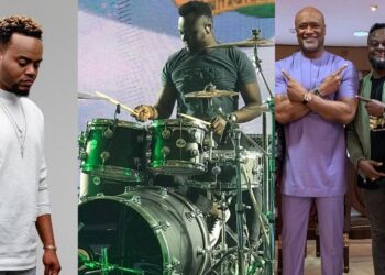 American gospel singer, Travis Greene reacts as House On The Rock drummer dies during church service