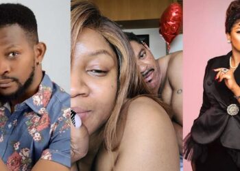 Actor, Uche Maduagwu slams colleague Omotola Jalade over her bedroom photo with husband