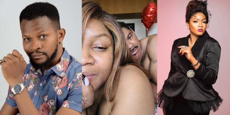 Actor, Uche Maduagwu slams colleague Omotola Jalade over her bedroom photo with husband