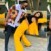“Na person husband you dey follow play like this” – Fans drag Uju Okoli over goofy photos with Frederick Leonard, she reacts