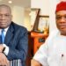“Go to court sir”- Netizens react after Orji Uzor Kalu’s phone was stolen during certificate of return presentation in Abuja