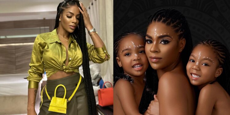 “Tell the truth to your children and prepare the road for them” – Venita Akpofure writes as she explains what marriage is really about to her daughter (video)