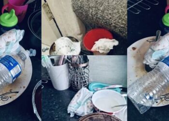 Man seeks help over his wife’s habit of leaving used diapers on plates