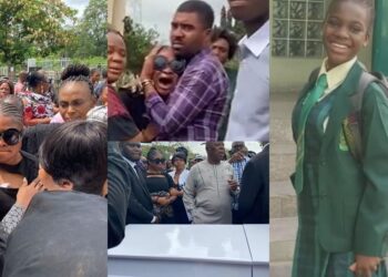 12-year-old Chrisland student, Whitney Adeniran laid to rest amid tears (Video)
