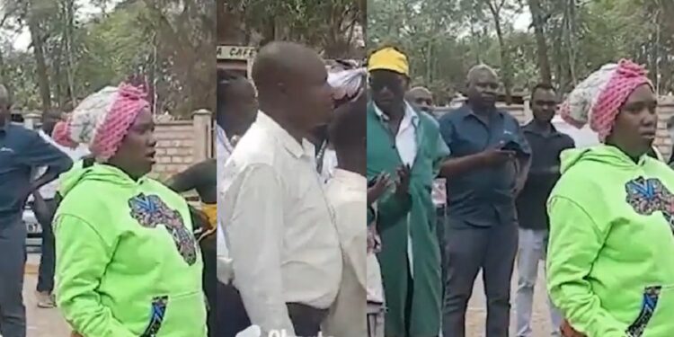 Drama as woman called to testify in court starts bleating like goat (Video)