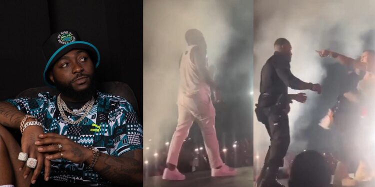 Davido almost punched