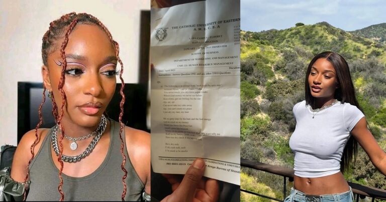 Ayra Starr’s song, Rush set as compulsory exam question at Kenyan University
