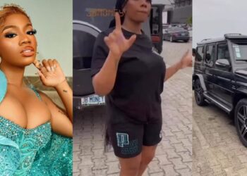 BBNaija star, Angel splurges millions on customised G-wagon (Video)