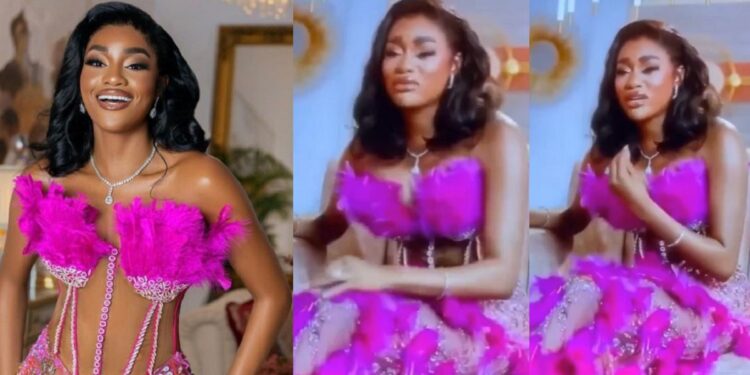 BBNaija star, Beauty breaks down in tears as she speaks on her disqualification (Video)