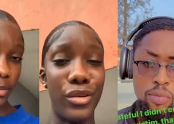 Lady apologizes to her male friend after falsely ‘accusing him of raping her’ (video)