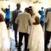 “Na she know wetin her eyes don see” – Reactions as bride breaks down in uncontrollable tears during her wedding (Video)