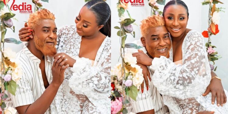 Chidi Mokeme celebrates Ini Edo on her 41st birthday with loved-up photos