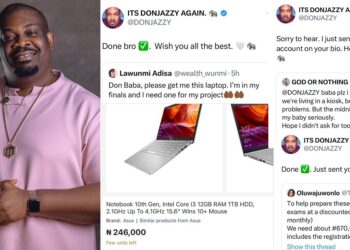 Don Jazzy doles
