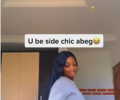 “If he doesn’t beat you, you’re a side chic” – Lady tells her fellow females (Video)