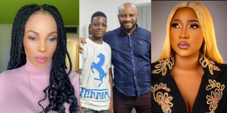 “Only a witch will dare this level of stupidity” – Actress, Georgina Onuoha slams Judy Austin over post about Yul Edochie’s late son