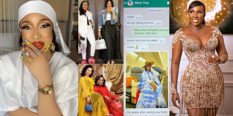 “You are a dɘmon” – Actress, Tonto Dikeh drags celebrity stylist, Medlin Boss over alleged affair with best friend’s husband