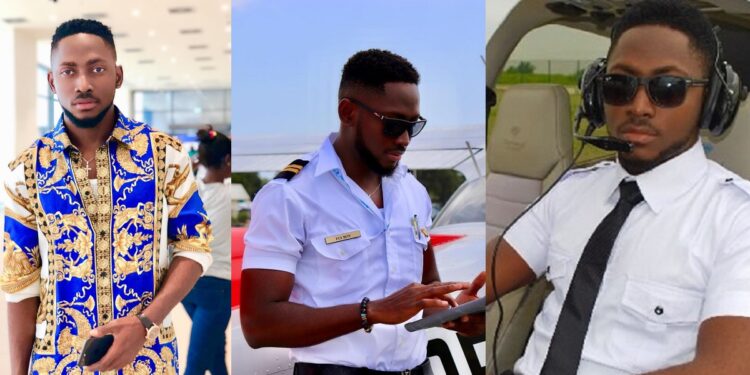 BBNaija star, Miracle celebrates as he passes his flight instructor examination