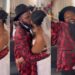“Why is Mercy’s face like that?” – Reactions trail video of Mercy Eke and Nedu Wazobia sharing a kiss